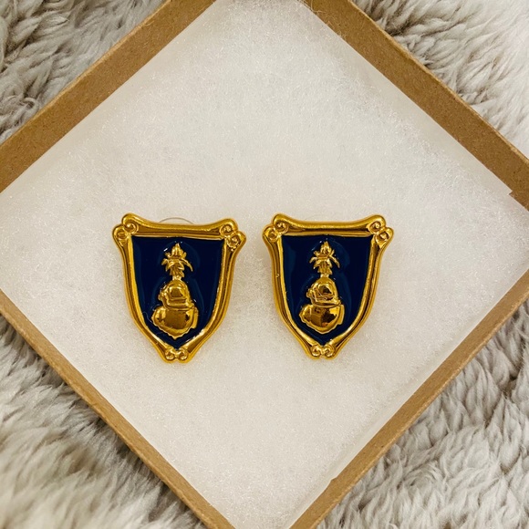 Escada Jewelry - Escada Vintage Earnings (bird)